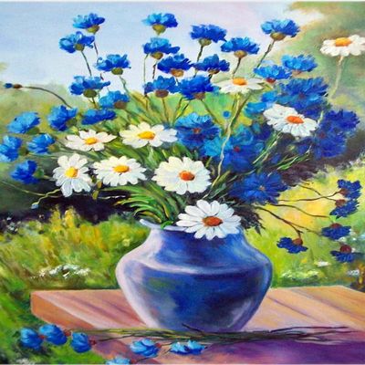 1000 Pieces Jigsaw Puzzle for Adults, Daisy Flowers Wooden Jigsaw Puzzle, Exercise Memory Relieve Stress Game Jigsaw Puzzle Family Activities Decompression Gifts