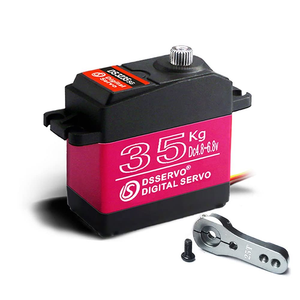 ANNIMOS 35KG RC Servo Motor High Torque Large Power Stainless Steel Gear Waterproof Digital Servos