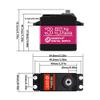 ANNIMOS 35KG RC Servo Motor  High Torque Large Power  Stainless Steel Gear Waterproof Digital Servos view 4