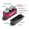 ANNIMOS 80kg High Torque RC Motor Digital Servo 1/5 Large Scale Metal Gear Waterproof view 2