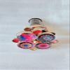 MUSKAN NAUTICAL STORE Antique Brass Kaleidoscope Unique Kaleidoscope Wheel Double Kaleidoscope Nautical Gift (with Stand) view 3