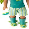 American Girl WellieWishers 14.5-inch Bryant Doll with T-shirt, Shorts, Dragon Wings & Tail, and Boots, For Ages 4+ view 4