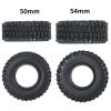 SWX 1.0" Crawler Tires 4PCS Micro Rubber Tires for 1/24 RC Crawler Car Axial SCX24 90081 AXI00001 AXI00002 (54mm) view 4