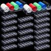 Yulejo 10/15/20 Pieces Poker Chip Holder Poker Chip Trays Acrylic Rack Chips Holder Accessories for Casino Game, Each Holds 100 Chips view 1
