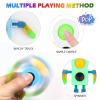 SoulLife 24 Pack DIY Popper Chain Fidget Spinners, Stress Relief Anxiety Reduction Fidget Toys Bulk, Birthday Return Gift Party Favors Classroom Prizes Student Gifts Basket Stocking Stuffers for Kids view 4