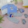 MAIHAO Reborn Baby Doll Clothes for 17-22 Inch Newborn Baby Dolls Clothing Boy Outfit AccessoriesPuppy Pattern 4pcs Set  view 2