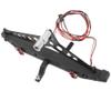 Vgoohobby RC Front Bumper & Rear Bumper with LED Lights Headlights Tow Hook Spare Tire Carrier Compatible with Axial SCX10 Traxxas TRX4 90046 90047 SCX10-iii AX10300 1/10 RC Crawler Car view 2
