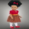 18 Inch Doll Clothes- Red Holiday Dress with Matching Headband Fits 18 Inch Dolls view 2