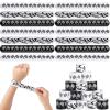 Lewtemi 48 Pcs Race Car Party Favors Slap Bracelets, Racing Checkered Flag Slap Bracelet for Kids Adults Speed Car Party Birthday Classroom Prizes Exchanging Gifts Sports Events Supplies view 1