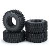 SWX 1.0" Crawler Tires 4PCS Micro Rubber Tires for 1/24 RC Crawler Car Axial SCX24 90081 AXI00001 AXI00002 (50mm) view 1