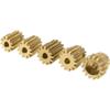 Vgoohobby Aluminum Alloy 32 Pitch Pinion Gear Set 3.175mm Shaft 11T 12T 13T 14T 15T Motor Gears Compatible with Tamiya Kyosho RedCat Losi Axial Traxxas 1/10 RC Car view 4