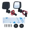 SWX RC Car Rear View Mirror Kit with LED Lights for 1/10 RC Crawler Car Axial SCX10 90046 view 1