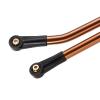 INJORA High Clearance 4 Links Set Stainless Steel Linkage kit for Axial SCX24 Gladiator Dodge Power Wagon 1/24 RC Crawler Upgrade Parts(Bronze) view 3