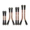 INJORA High Clearance 4 Links Set Stainless Steel Links Set for SCX24 C10 JLU Bronco 4Runner Axial 1/24 RC Crawler Car Upgrade Parts(Bronze) view 1