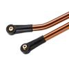 INJORA High Clearance 4 Links Set Stainless Steel Links Set for SCX24 C10 JLU Bronco 4Runner Axial 1/24 RC Crawler Car Upgrade Parts(Bronze) view 4