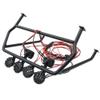ShareGoo Metal RC Roll Cage Bucket Rolling Cage with LED Light Compatible with Axial SCX10 D90 Tamiya CC01 RC4WD Trail 1/10 RC Rock Crawler view 4