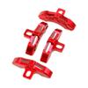 4Pcs ShareGoo CC02 RC Brake Disc,Metal 12mm Wheel Hex Hub Adapter Brake Disc Decoration Compatible with Tamiya CC02 CC-02 1/10 RC Crawler Car (Red) view 4