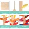 Vomocent Wooden Music Tree Toy for Kids, Marble Ball Run Track Game for Toddlers, Marble Tree Educational Montessori Toy Boy Girl Gifts view 2