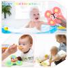 Suction Cup Spinner Toy for Baby 1 2 Year Old, 3PCS Spinner Sensory Toys for Toddlers 1 3, Cartoon Baby Fidget Spinners Toys 12 Months Kids, High Chair/Dining Table/Window/Travelling (Colorful) view 4
