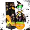 Emoin Halloween Skeleton Dancing Cactus Mimicking Toy, Talking Skull Cactus Toy Repeats What You Say,Singing Glowing Halloween Indoor&Outdoor Decorations view 1
