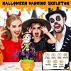 Emoin Halloween Skeleton Dancing Cactus Mimicking Toy, Talking Skull Cactus Toy Repeats What You Say,Singing Glowing Halloween Indoor&Outdoor Decorations view 3