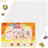 cridoz Shrinky Art Paper Sheets, 36Pcs Shrink Plastic Art Paper Shrink Plastic Film for Keychains and Craft Marking view 1