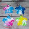 30 Packs Rainbow Bulk Turtle Mini Pop Fidget Keychain Bubble Toy for Boy Girl Kids Summer Party Favors Gift, Stress Relief Students Classroom Prize view 4