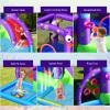HONEY JOY Inflatable Water Slide, 6 in 1 Giant Water Park Bounce House for Outdoor Backyard, Splash Pool & Slide, Octopus Blow up Water Slides Inflatables for Kids and Adults(Without Blower) view 2