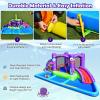 HONEY JOY Inflatable Water Slide, 6 in 1 Giant Water Park Bounce House for Outdoor Backyard, Splash Pool & Slide, Octopus Blow up Water Slides Inflatables for Kids and Adults(Without Blower) view 3