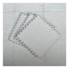 16Pcs Interlocking Foam Mats,Fluffy Carpet Tiles,Plush Area Rug,Square Splicing Floor Tiles,Soft Playmat Puzzle Floor Mat for Play Room,White view 1