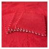 16Pcs Interlocking Foam Mats,Fluffy Carpet Tiles,Plush Area Rug,Square Splicing Floor Tiles,Soft Playmat Puzzle Floor Mat for Play Room,Red view 1