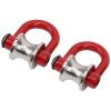 RC Crawler Winch Pulley, 2Pcs Steel Wire Rope Lifting Pulley, Simulated RC Car Pulley, Drive Pulley for HSP REDCAT HPI AXIAL RC Cars view 4