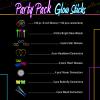 248 PCS Glow Sticks Halloween Party Pack - 100 Pcs 8 Inch Glow sticks, 6 Pcs Glow Sticks Wands  Create Glow In The Dark Necklaces, Bracelets. Neon Light Sticks Decoration For Parties Favors Glow view 2