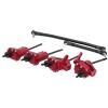 RC Portal Axle Kit, Fit RC Rear Part Portal Axle W/Steering Link Shaft Axles for Axial SCX10 II 90046 90047 Car Po(Red) Ar60 Rc view 2