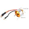 RC Brushless ESC, 40A Brushless Motor Controller, ESC Set for RC , 2212 KV2200 Motor Support, 15A Continuous Current, Science Kits for Model Car Racing view 4