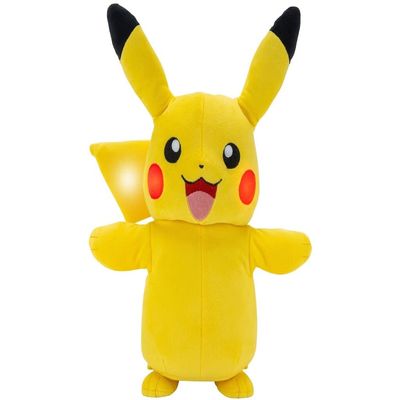 Bizak Pokemon Pikachu Interactive Plush Toy with Sounds, Lights and Movements, is a replica of the Royal Pikachu (63222365)