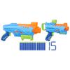 NERF Elite Junior Ultimate Starter Set, 2 Easy Play Blasters, 15 Darts for Kids Outdoor Games, Ages 6 & Up view 1