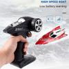 QAQQVQ Super Large Remote Control Boat High Speed Racing Rowing Low Voltage Alarm Cooling System RC Boat Summer Outdoor Water Toys Gifts for Children and Adults 30KM/H Per Hour view 4