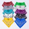 Maiwa 10 Pack Baby Triangle Bandana Bibs for Boys Girls for Drool Teething Eating with Snaps view 2