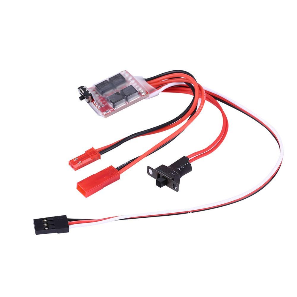 20A Brushed ESC Electronic Speed Gear Speed Controller With Brake for RC Car Boat case Control Vehicle Model Accessory , RC 20A Brushed ESC , RC 20A Brushed ESC , 20A Brushed ESC Electronic SpeESC 2