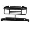 RC Crawler Car Front Rear Bumper, Metal RC Car Bumper with 4 LED Lights for SCX10 90046 for TRX4 Axial for SCX10 iii AX103007 1/10 RC Crawler Part Accessory view 4
