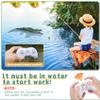GearRoot Remote Control Crocodile High Simulation RC Crocodile Boat Toys for Swimming Pool Lakes Bathroom, Great Gift RC Boat Alligator Toys for 6+ Year Old Boys and Girls view 4