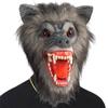 PartyHop Werewolf Mask Scary Latex Full Head Scary Horror Mask Fancy Dress for Halloween Carnival Costume Party view 1