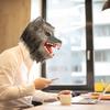 PartyHop Werewolf Mask Scary Latex Full Head Scary Horror Mask Fancy Dress for Halloween Carnival Costume Party view 2