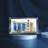 Acrylic Display case with Screw for Architecture Singapore 21057 (Model Set is not Included) (with Theme Background) view 1