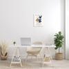 Stupell Industries Bold Modern Botanicals Leaf Silhouettes Matisse Text, Design by Ros Ruseva view 2
