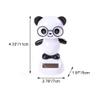 Lipfer Solar Powered Dancing Panda Figurine Toy, Cute Animal Swinging Toys Car Dashboard Decor Car Interior Ornament view 3