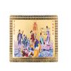DMtse Chinese Feng Shui The Eight Immortals Cross the Sea Amulet Card for Stimulate Thoughts and Do Good Peace + (Free Bag) view 1
