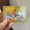 DMtse Chinese Feng Shui The Eight Immortals Cross the Sea Amulet Card for Stimulate Thoughts and Do Good Peace + (Free Bag) view 4
