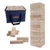 GOTHINK Giant Tumble Tower Game, Large Tumbling Tower Stacking to Over 4 FT 54pcs Wooden Jumbo Blocks for Outside Yard Games with Carry Case Timber Stacking Game Night Toy Gift for Kids Adults Family view 1